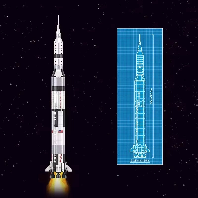 Apollo Saturn V (Mini) – 602 peças