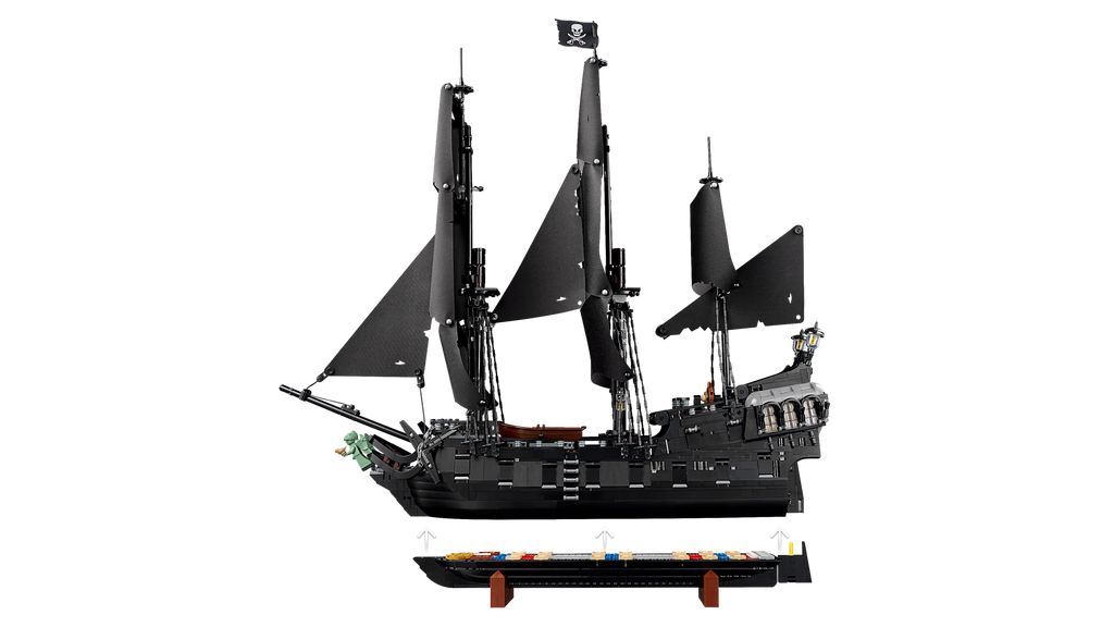 Pérola Negra – Piratas do Caribe – 2862 peças
