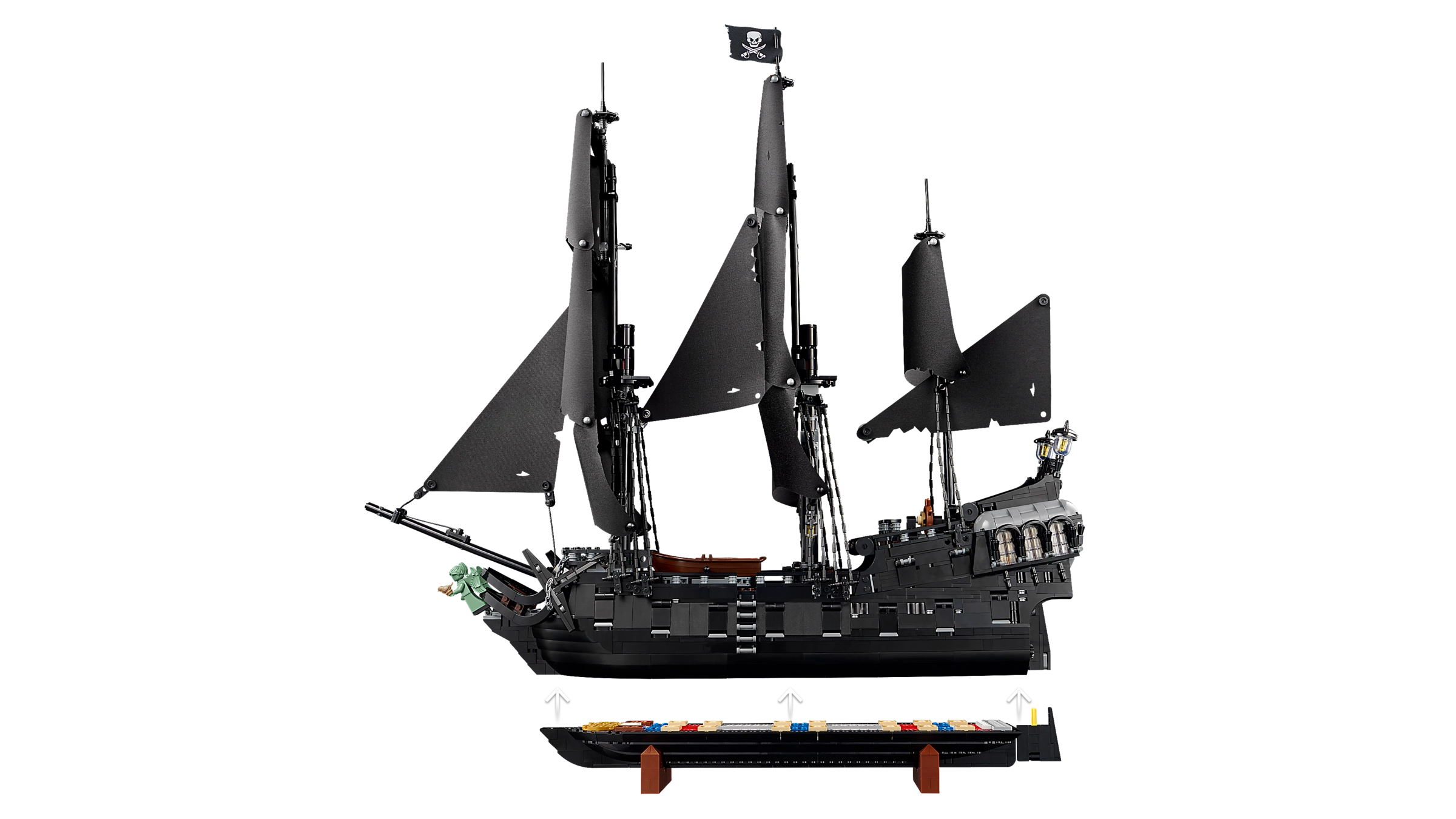 Pérola Negra – Piratas do Caribe – 2862 peças