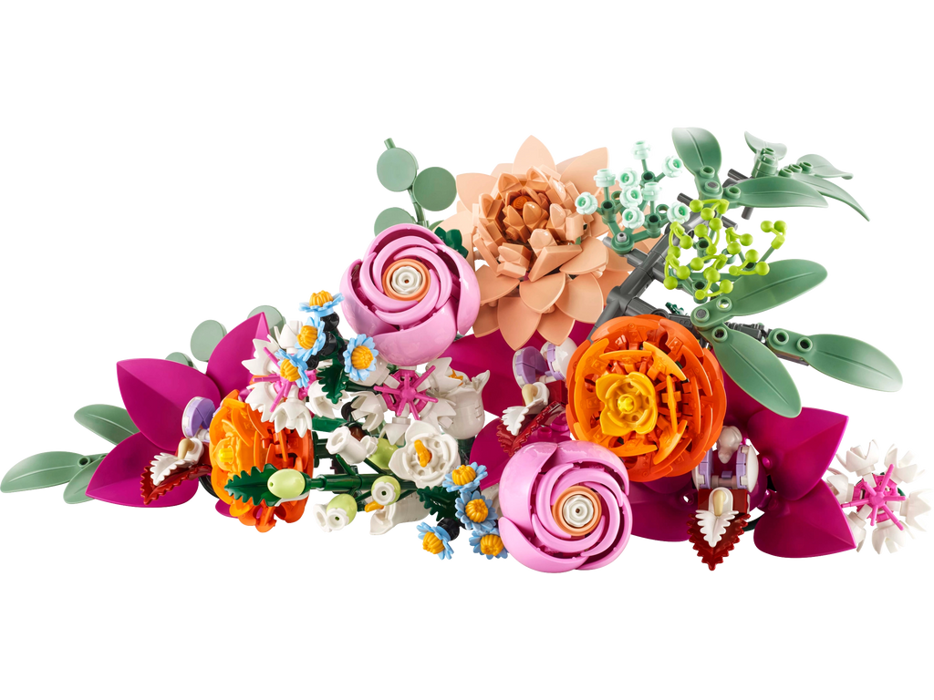 Buquê de Flores Cor-de-Rosa Elegante – 749 peças