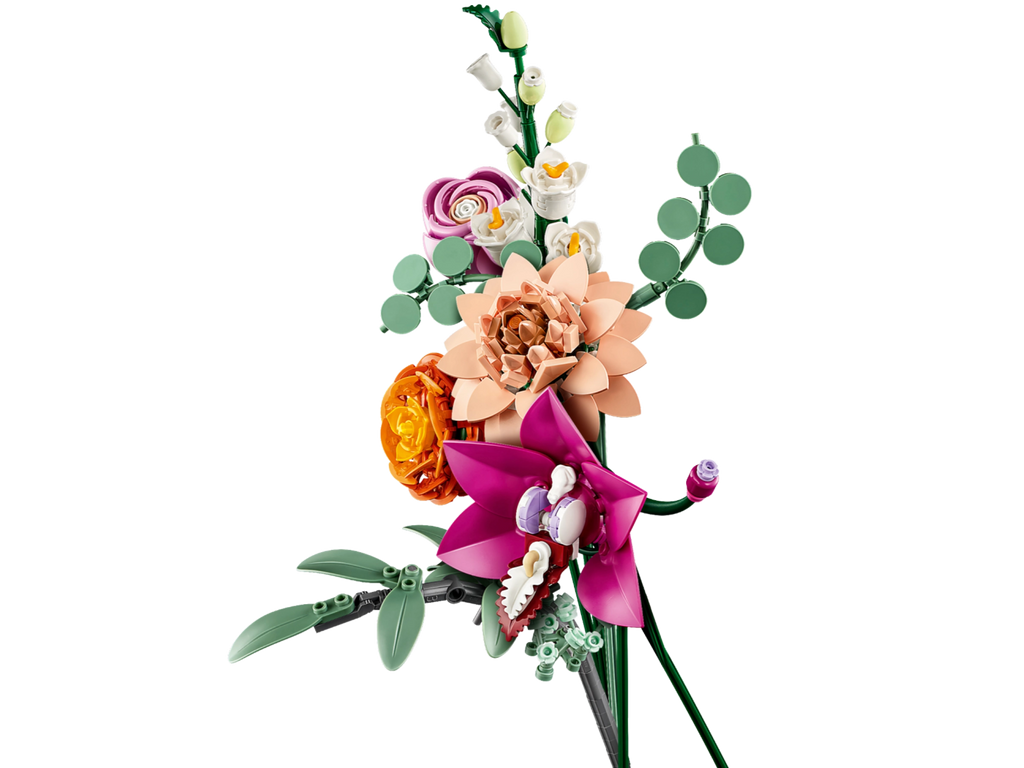 Buquê de Flores Cor-de-Rosa Elegante – 749 peças
