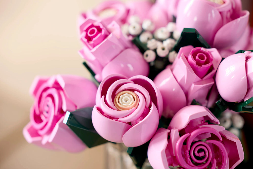 Buquê de Rosas Cor-de-rosa – 789 peças