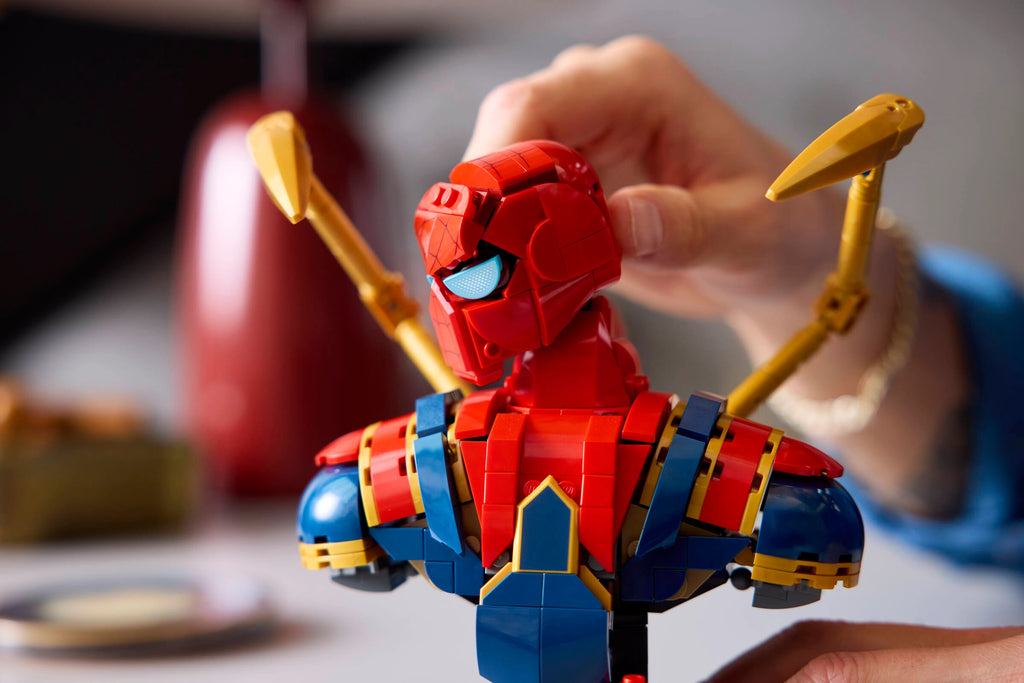 Busto do Iron Spider-Man – Marvel – 379 peças