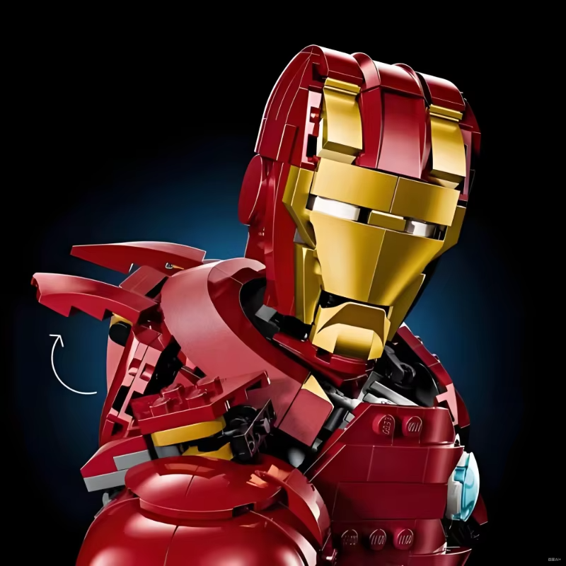 Busto do Iron Man MK4 – Marvel – 436 peças