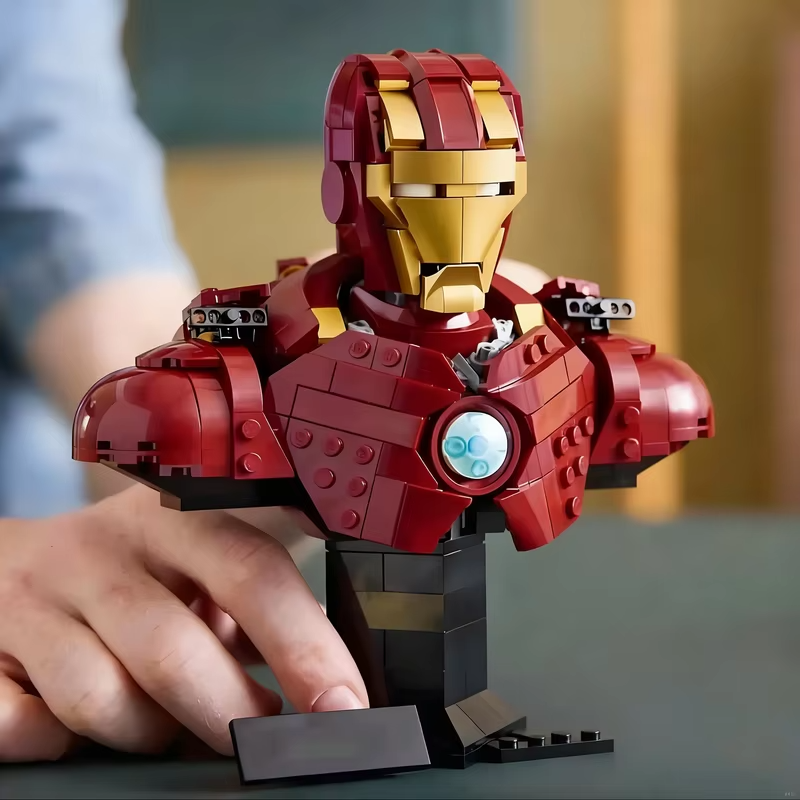 Busto do Iron Man MK4 – Marvel – 436 peças