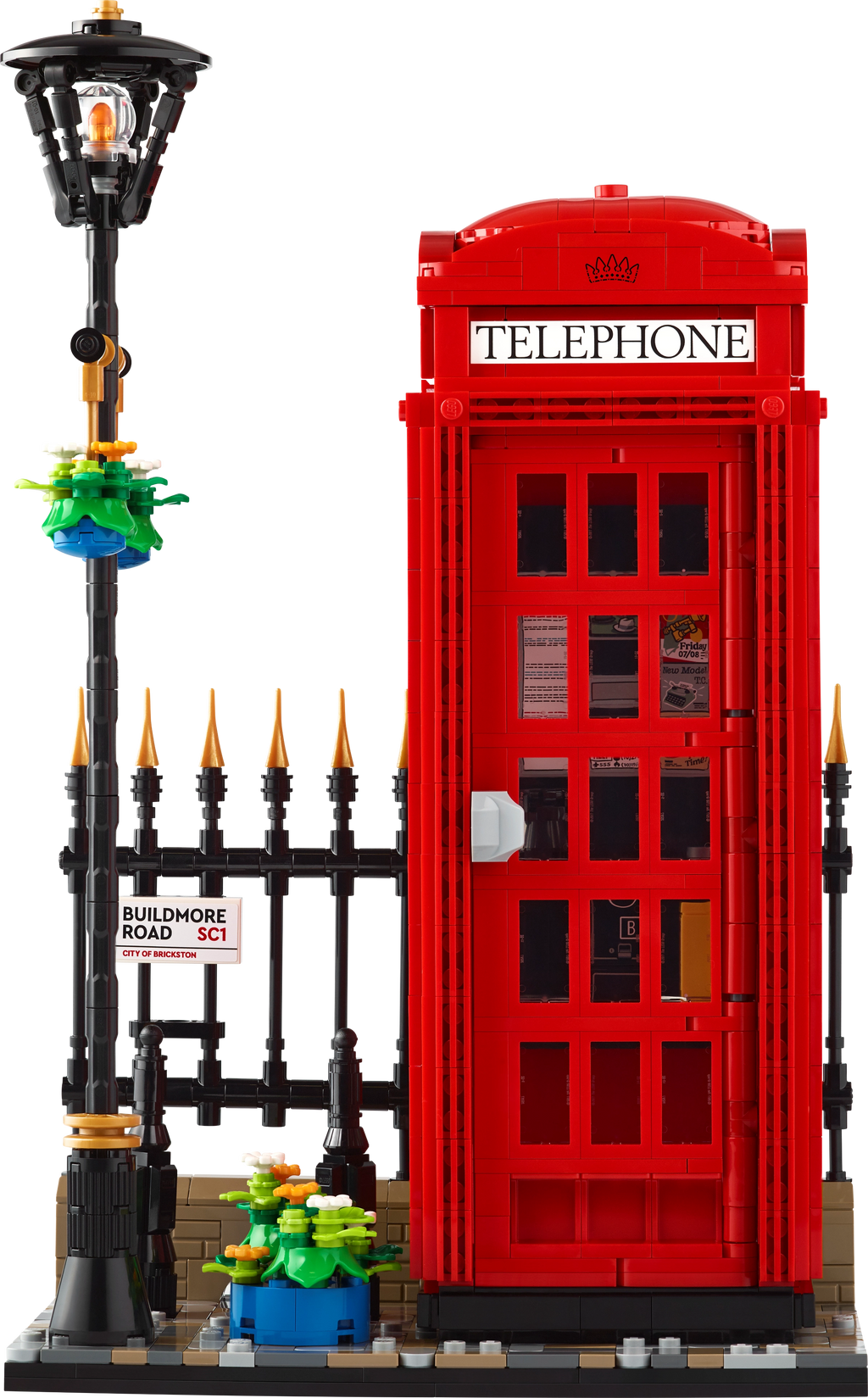 Cabine Telefónica Vermelha de Londres – 1460 peças