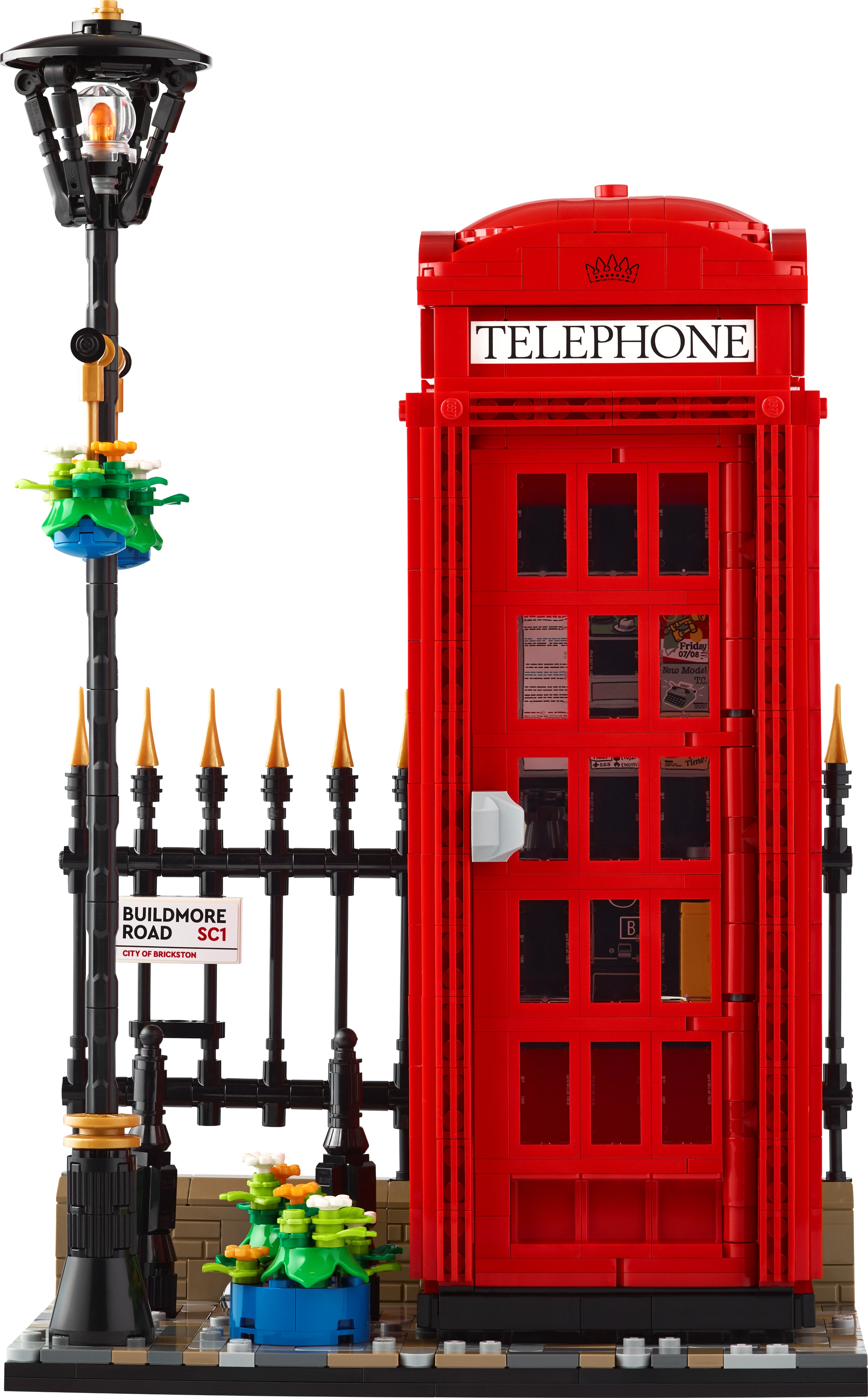 Cabine Telefónica Vermelha de Londres – 1460 peças