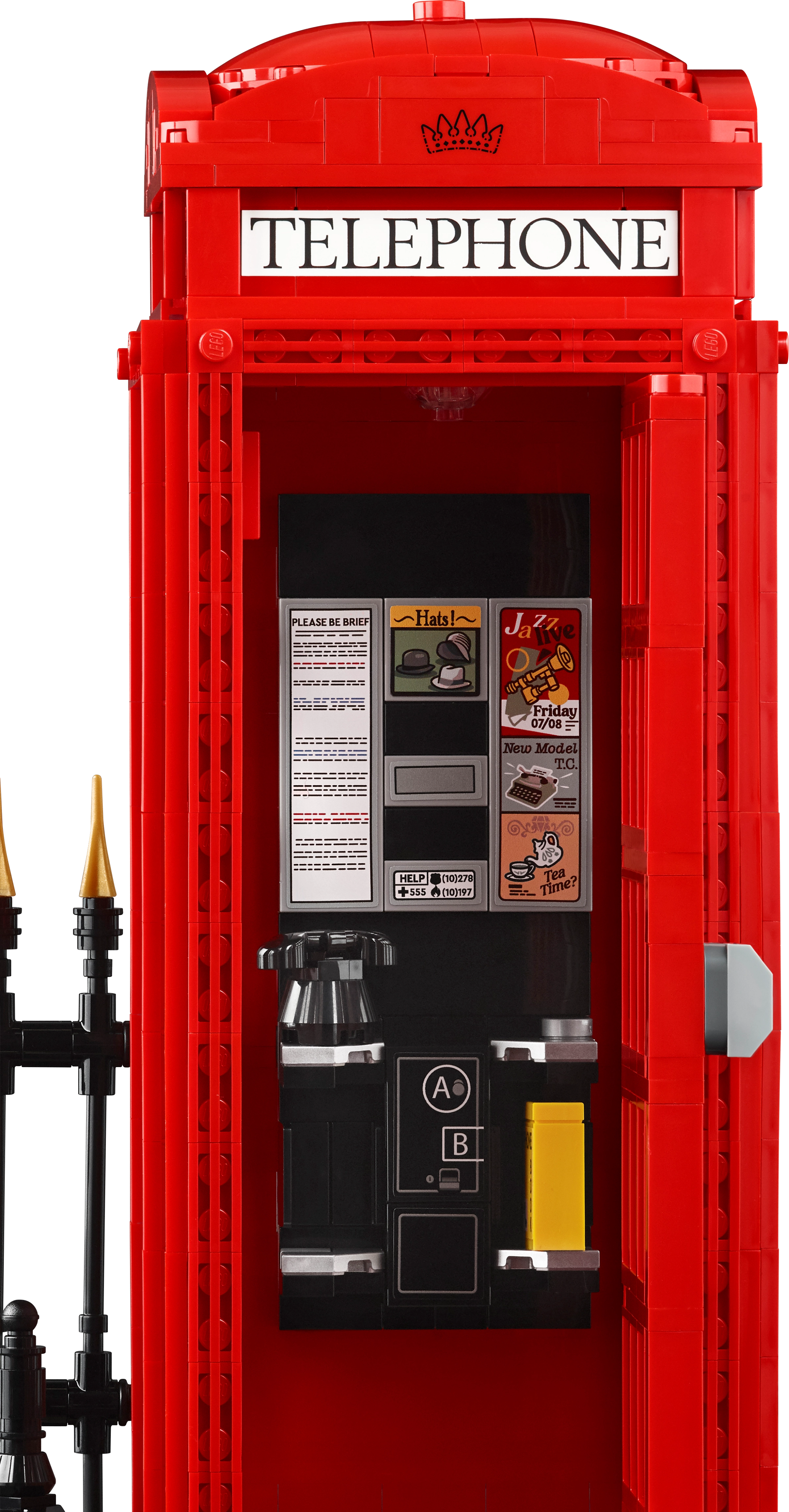 Cabine Telefónica Vermelha de Londres – 1460 peças
