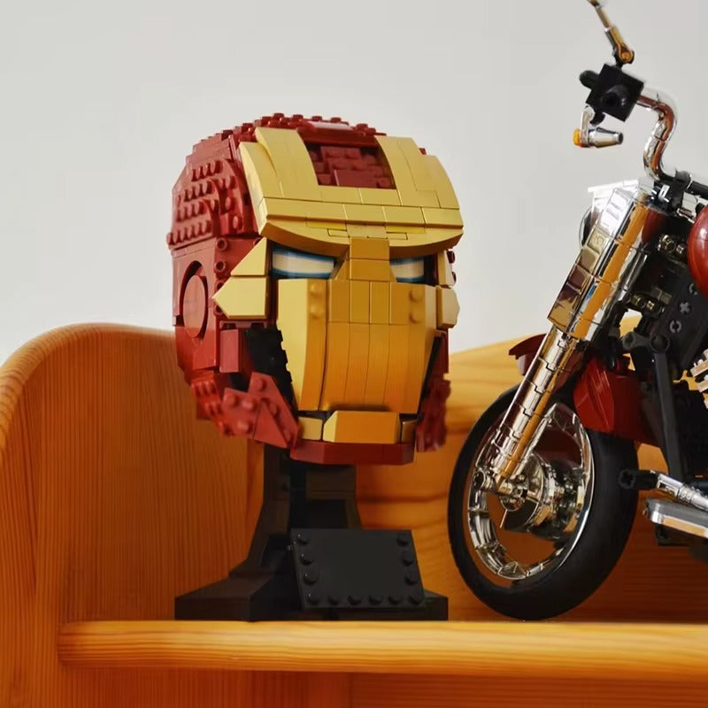 Capacete do Iron Man – Marvel – 480 peças