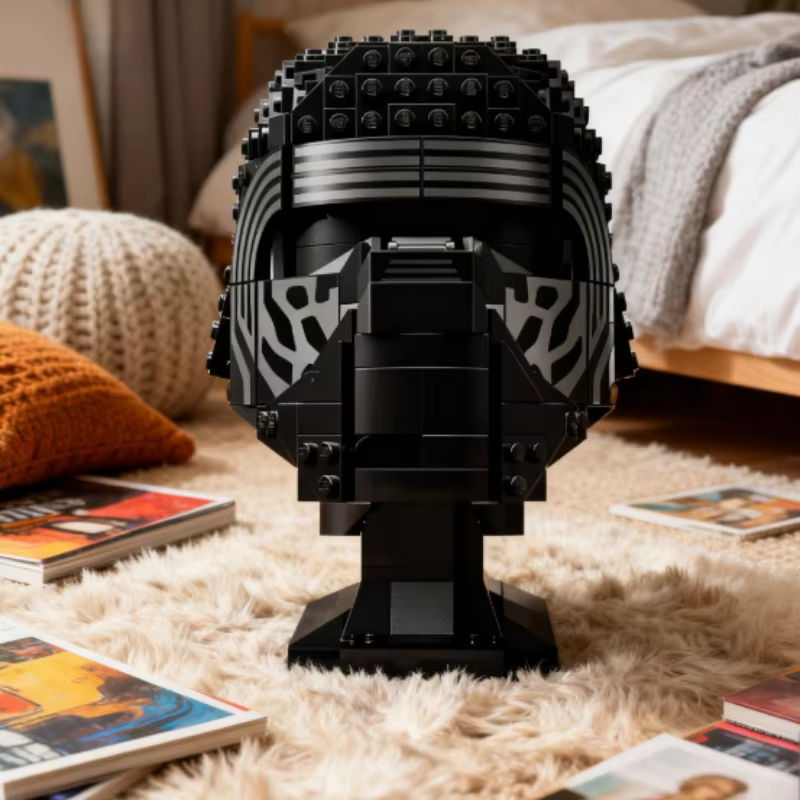 Capacete de Kylo Ren – Star Wars – 529 peças