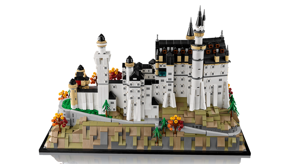Castelo de Neuschwanstein – 3455 peças
