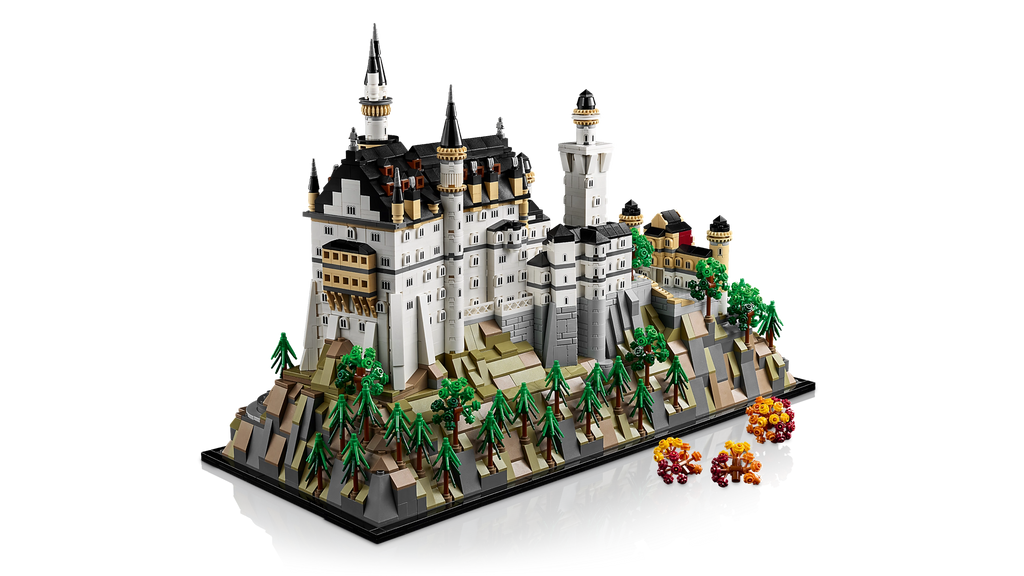 Castelo de Neuschwanstein – 3455 peças