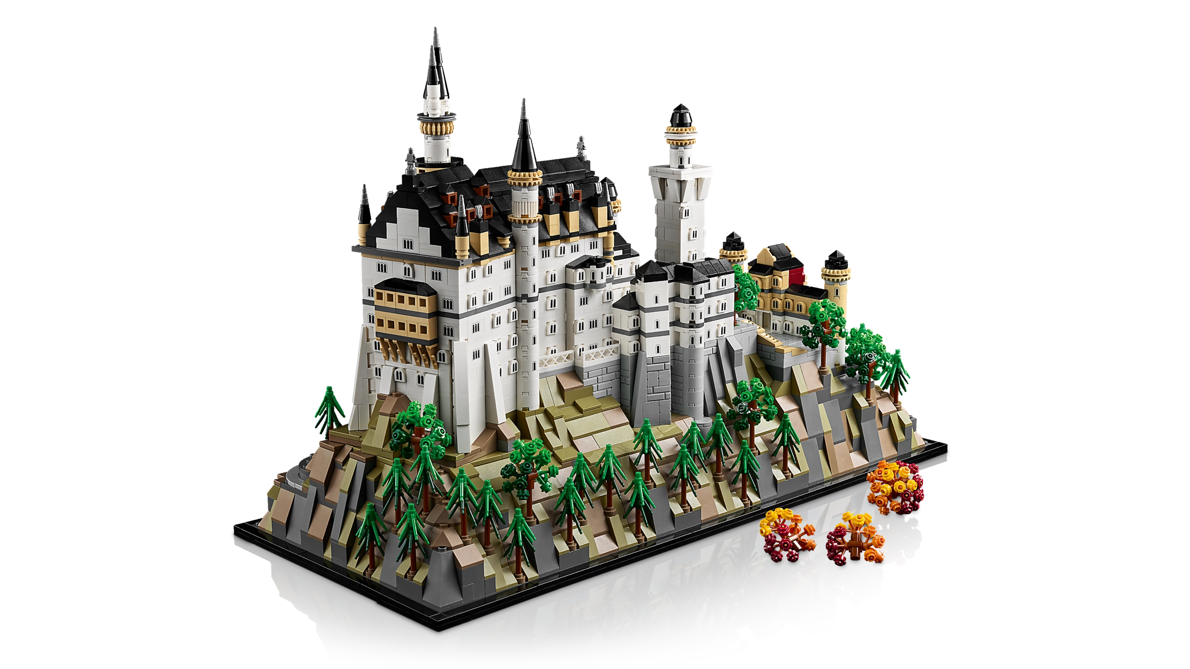 Castelo de Neuschwanstein – 3455 peças