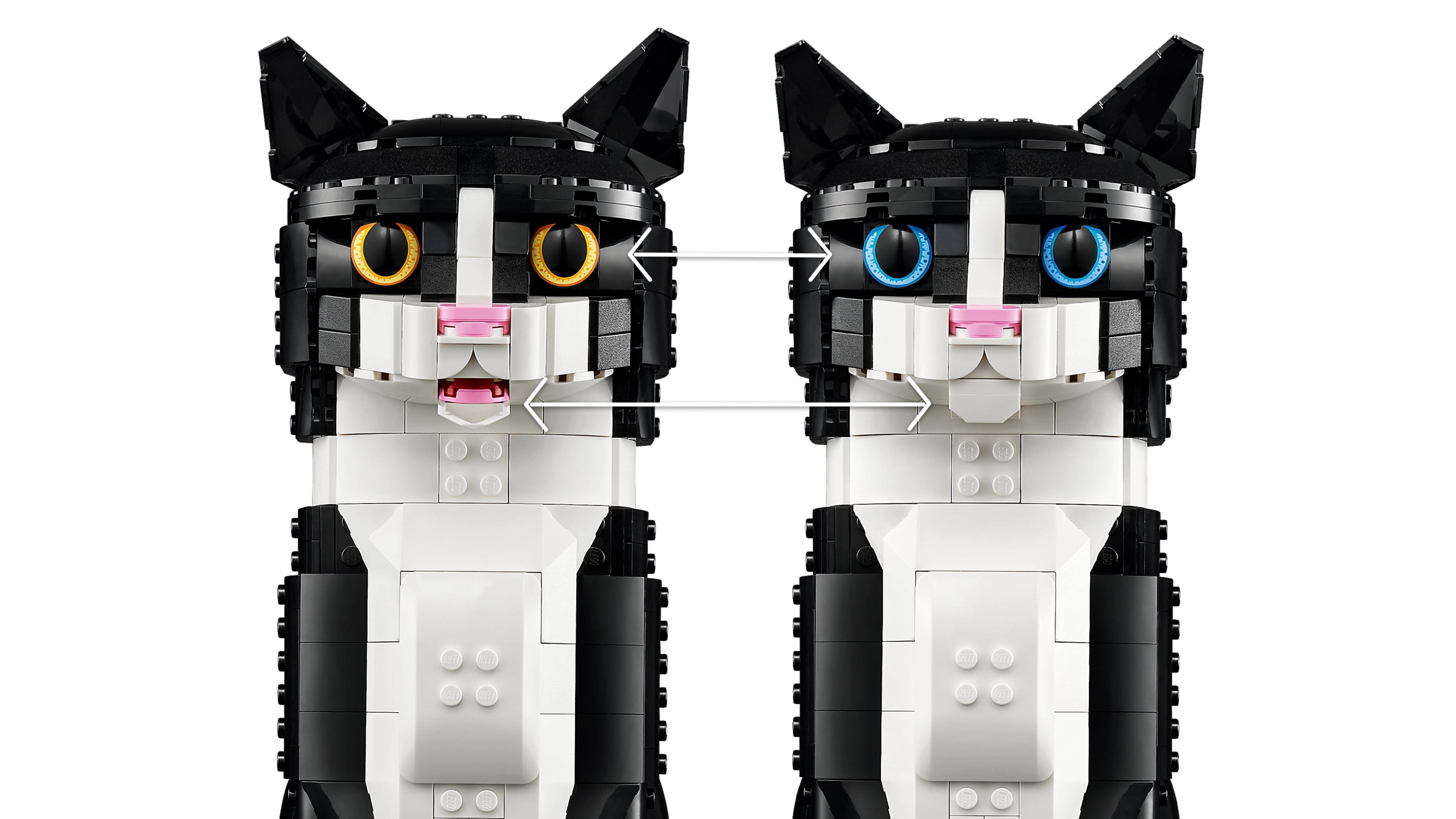 Gato Preto e Branco – 1710 peças