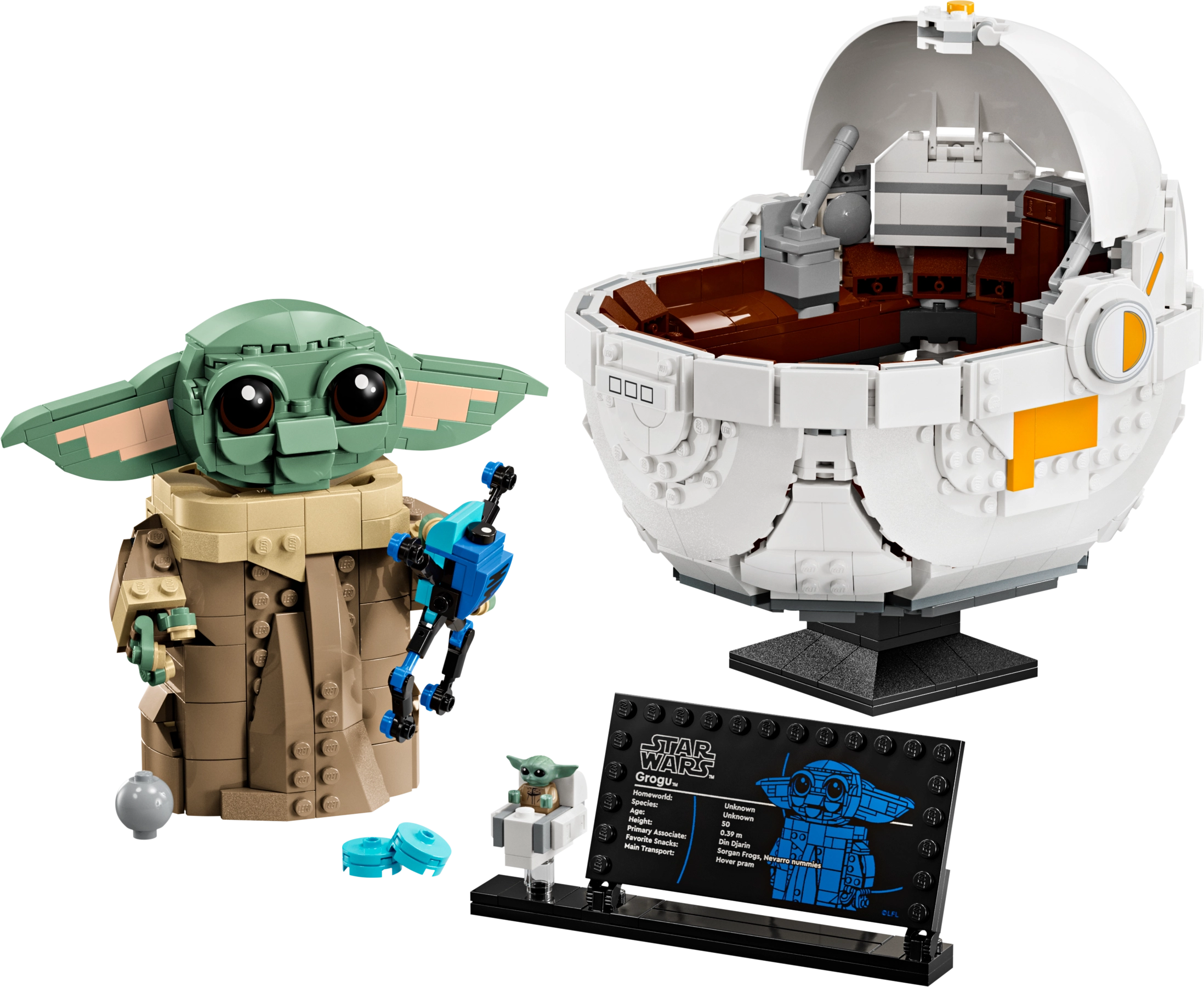 Baby Yoda – 1048 peças
