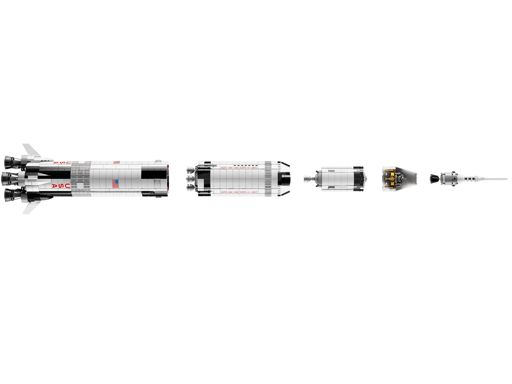 NASA Apollo Saturn V – 1969 peças