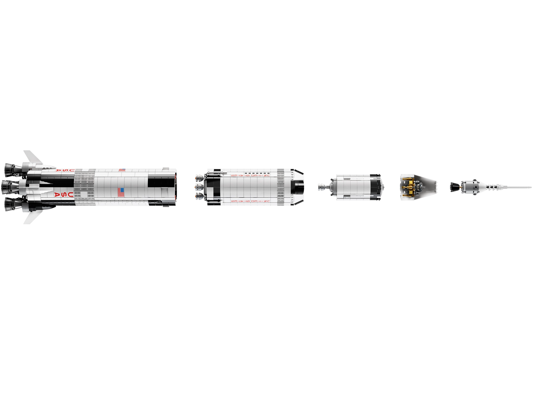 NASA Apollo Saturn V – 1969 peças
