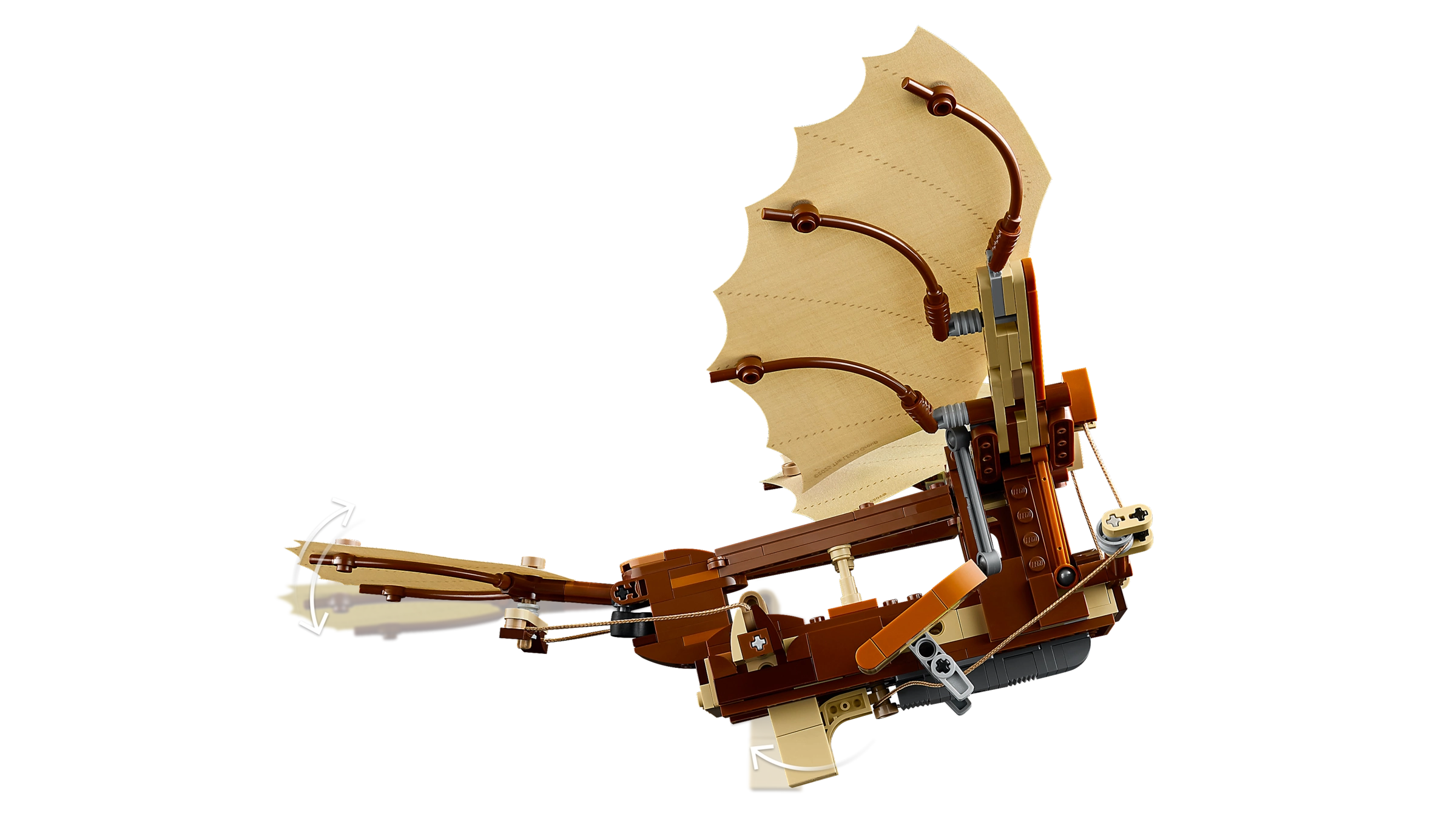 Máquina Voadora de Leonardo da Vinci – 493 peças