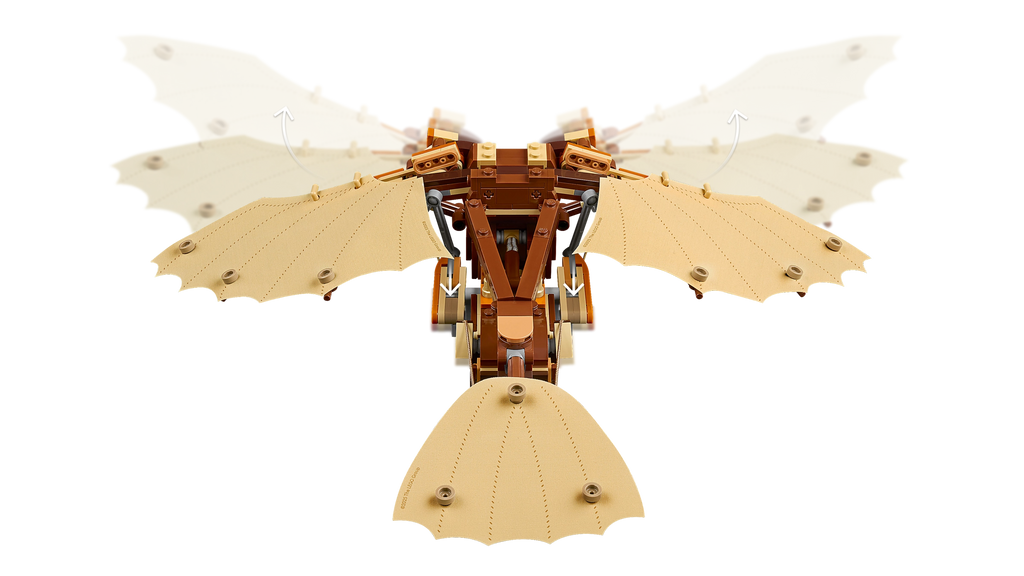 Máquina Voadora de Leonardo da Vinci – 493 peças
