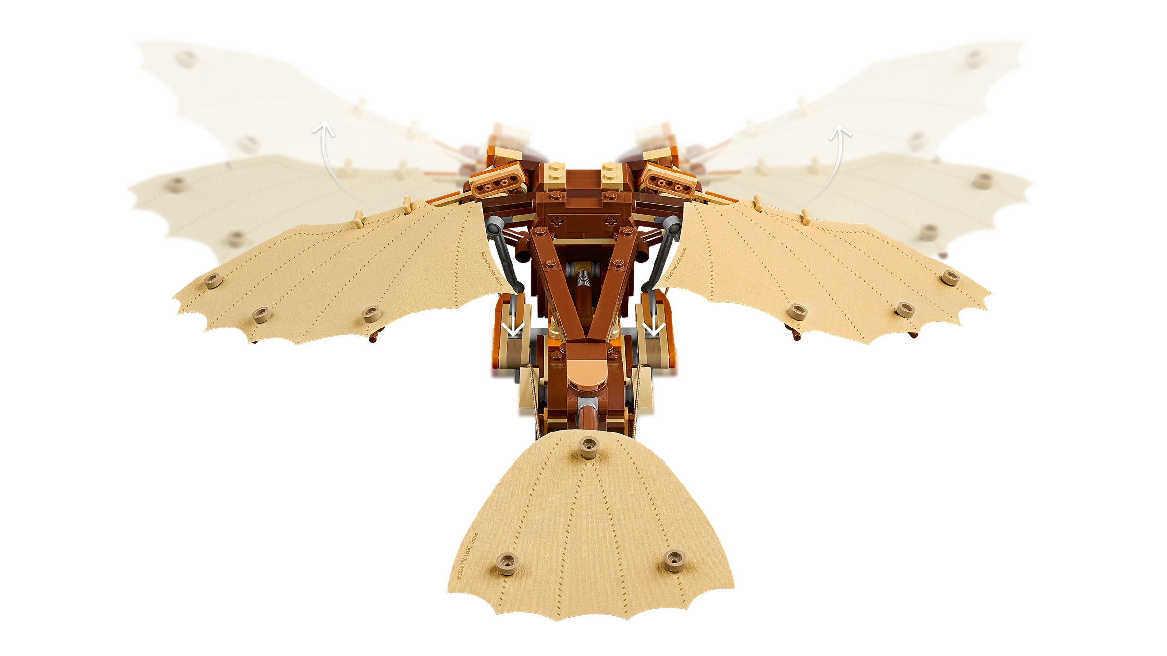 Máquina Voadora de Leonardo da Vinci – 493 peças