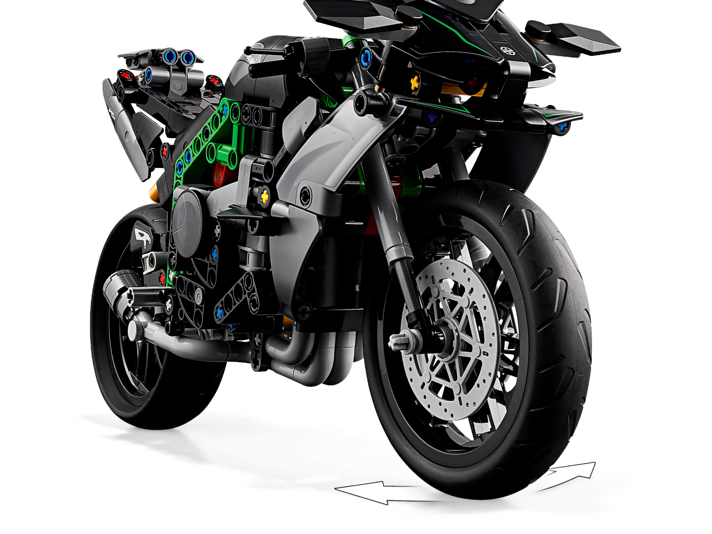 Kawasaki Ninja H2R – 643 peças