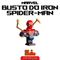 Busto do Iron Spider-Man – Marvel – 379 peças