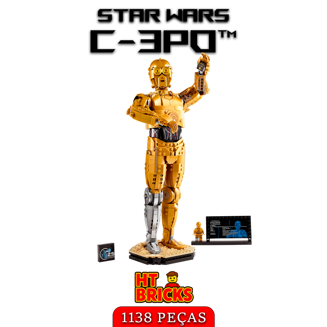 C-3PO – Star Wars – 1138 peças