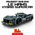 PEUGEOT 9X8 24H Le Mans Hybrid Hypercar – 1775 Peças