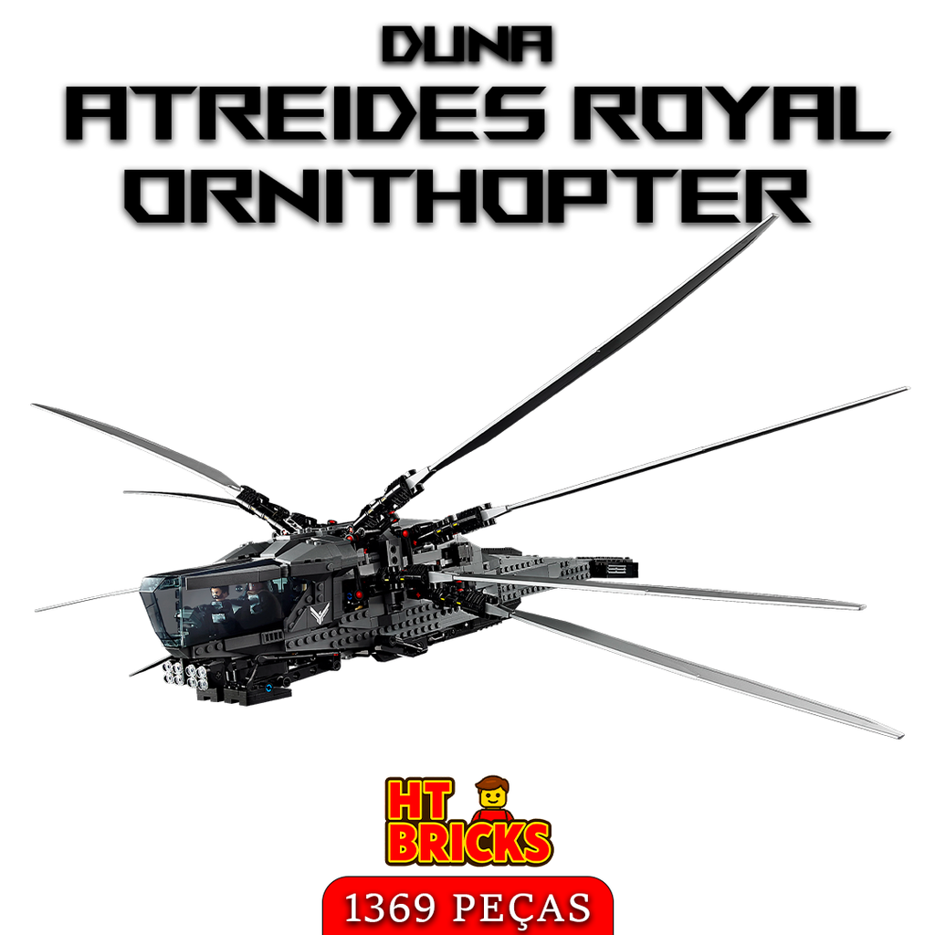 Duna – Atreides Royal Ornithopter – 1369 peças