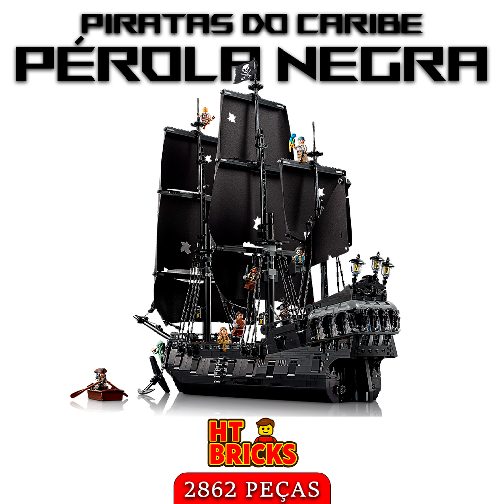 Pérola Negra – Piratas do Caribe – 2862 peças