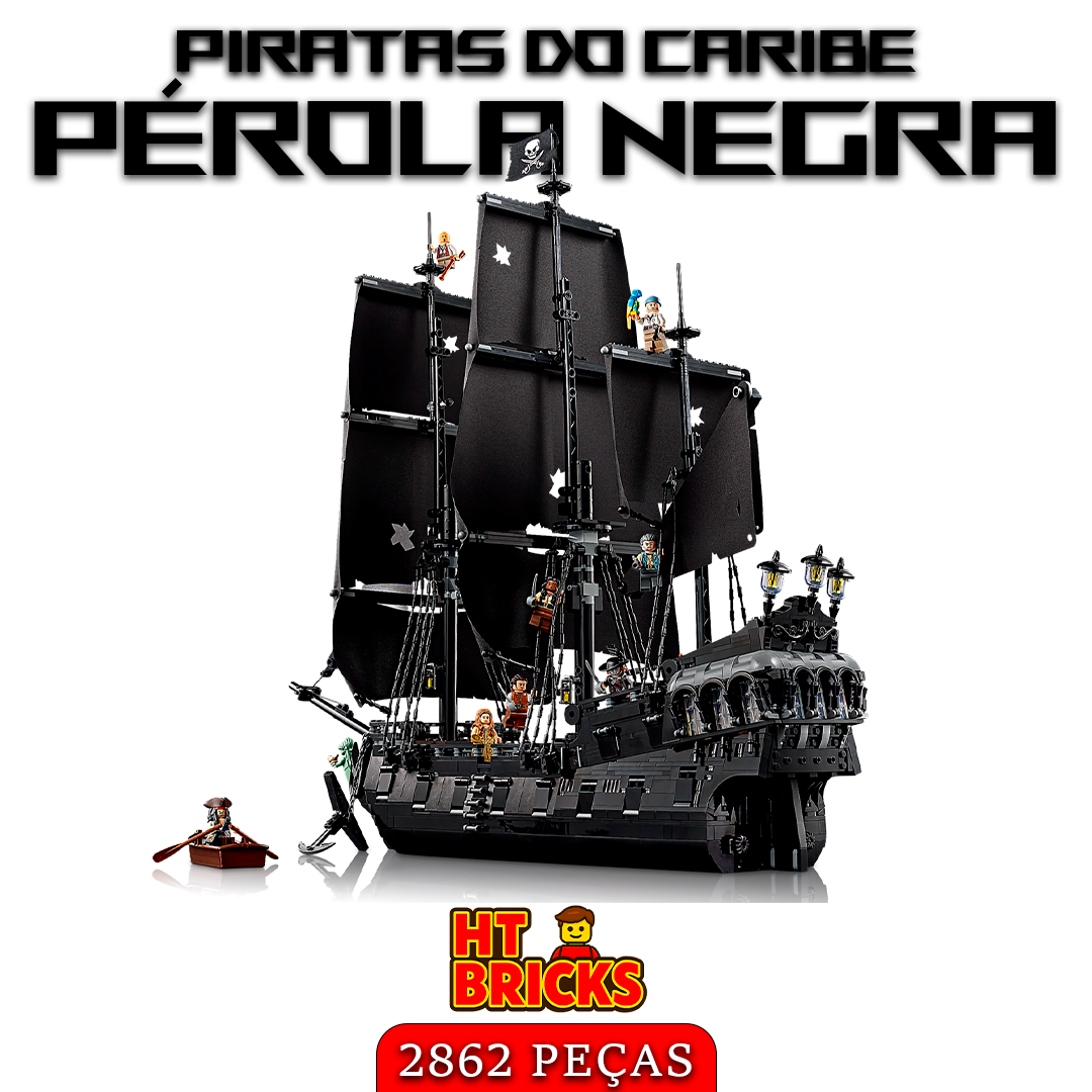 Pérola Negra – Piratas do Caribe – 2862 peças