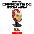Capacete do Iron Man – Marvel – 480 peças