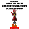 Manopla de Nanotecnologia do Homem de Ferro – Marvel – 675 peças