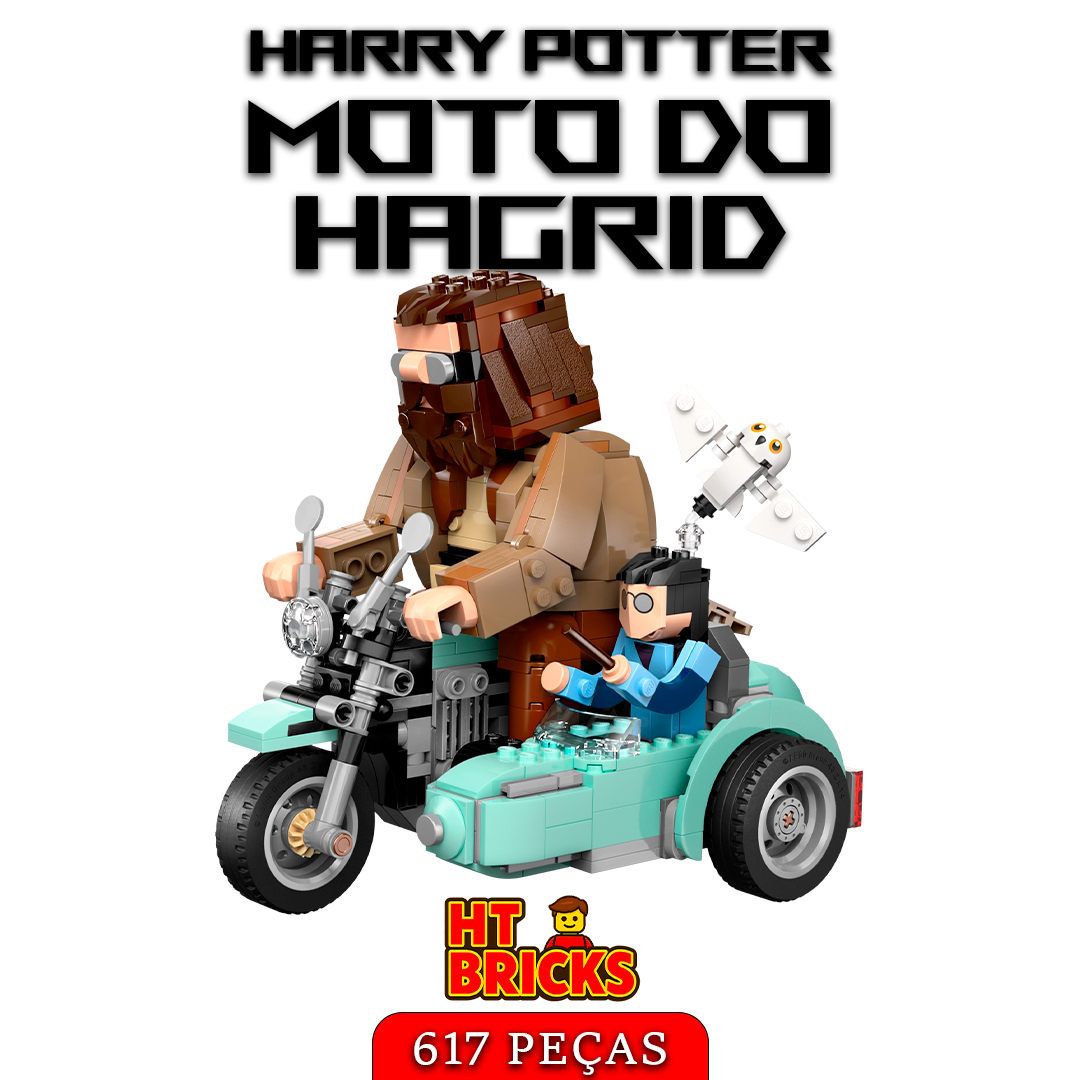 Moto do Hagrid – Harry Potter – 617 peças