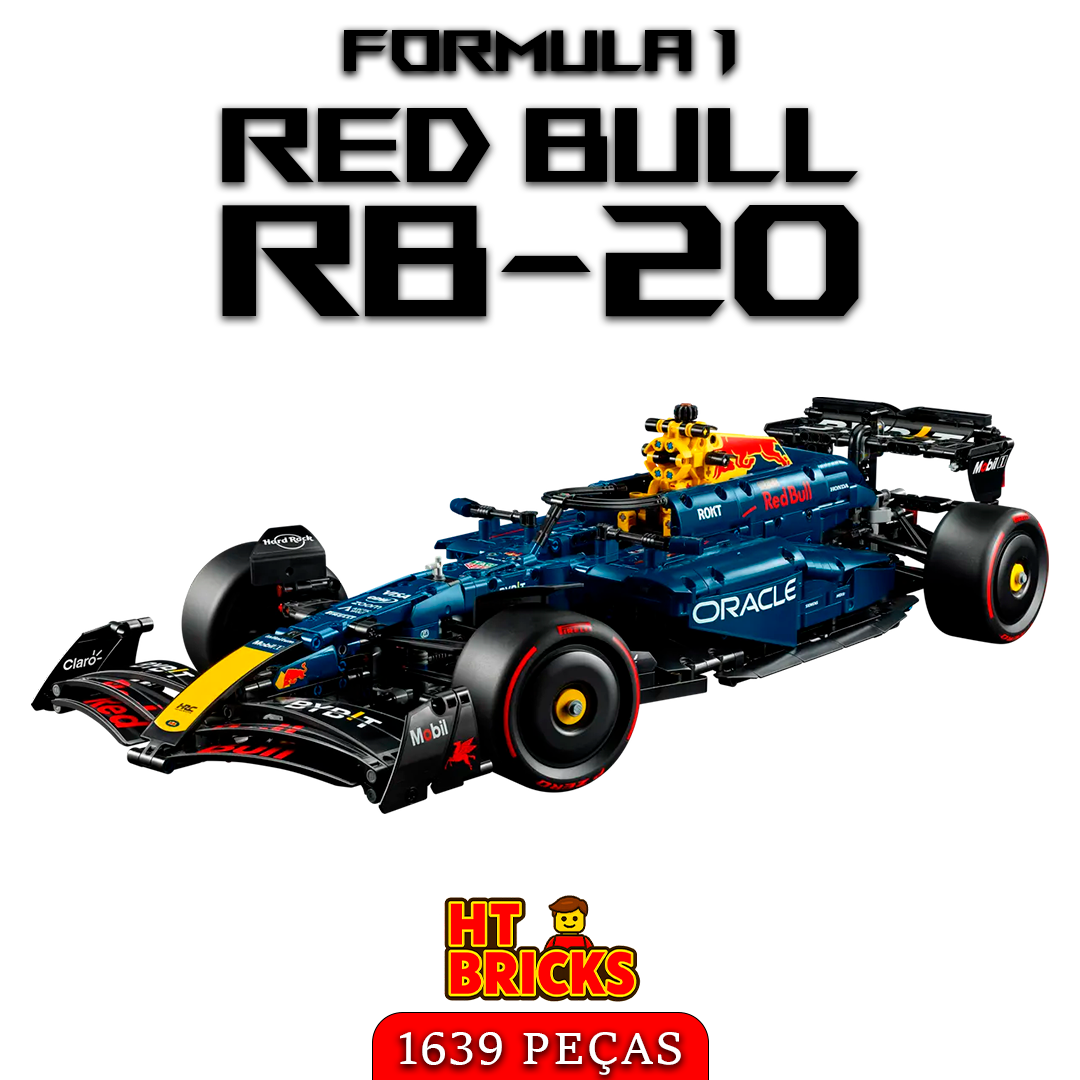 Red Bull F1 RB20 – 1639 Peças