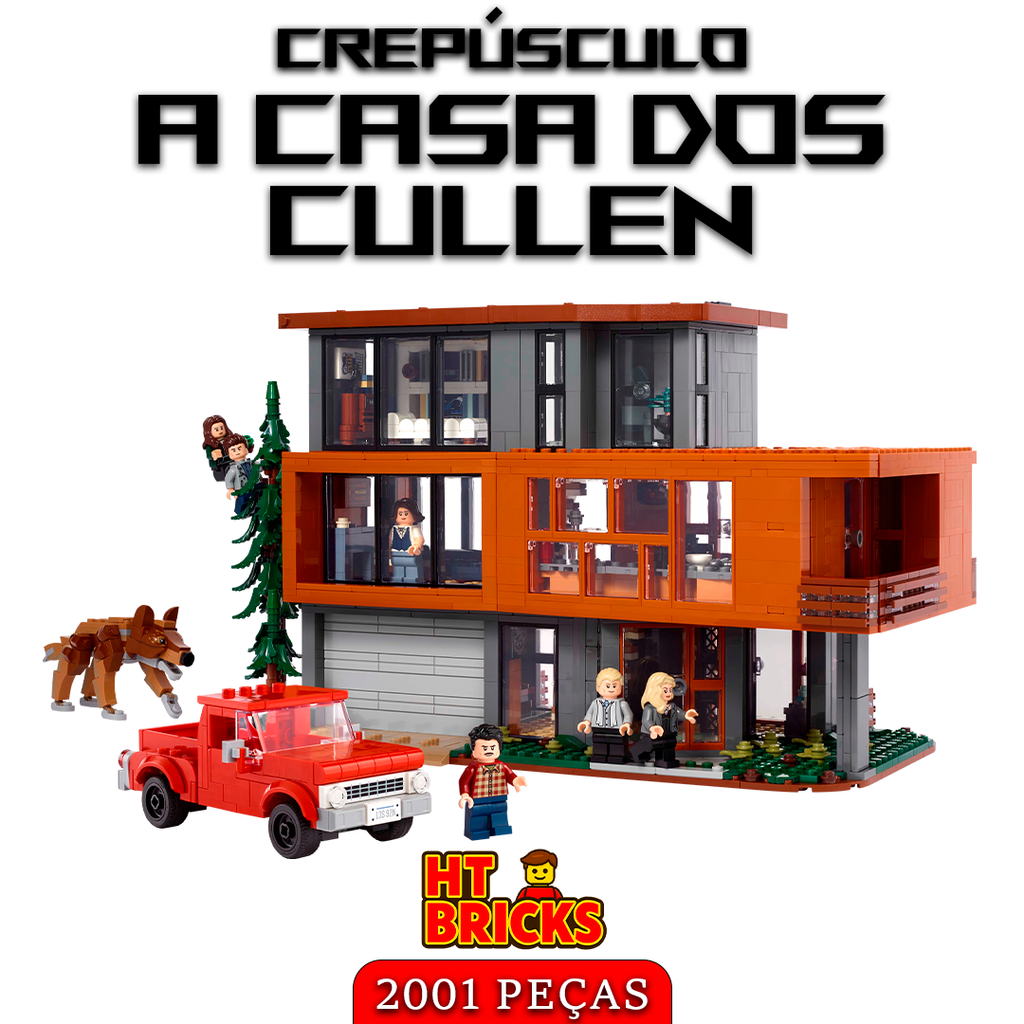 A Casa dos Cullen – Crepúsculo – 2001 peças