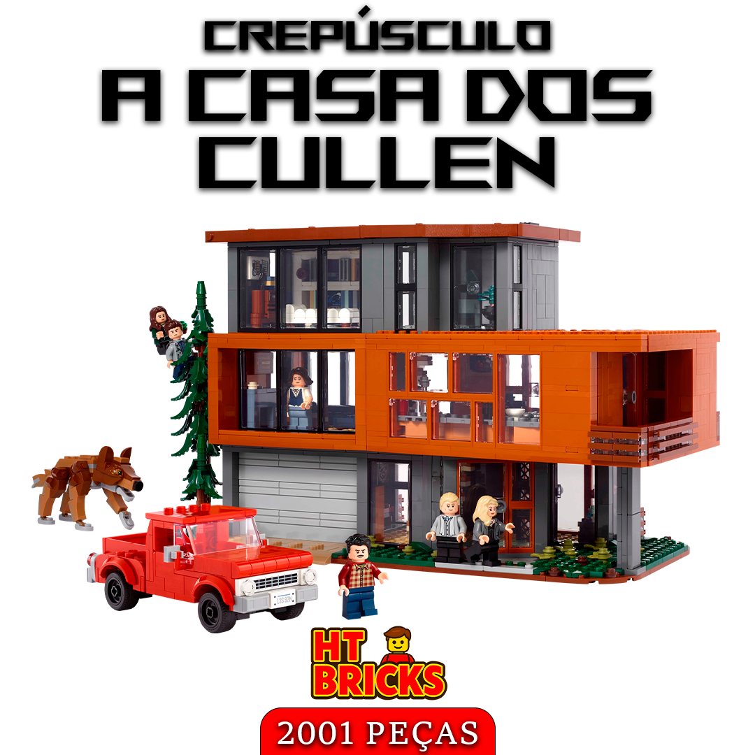 A Casa dos Cullen – Crepúsculo – 2001 peças