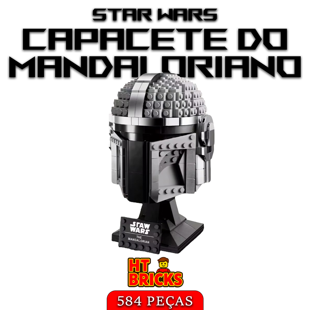 Capacete do Mandaloriano – 584 peças