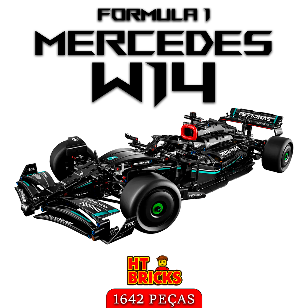 Mercedes F1 W14 – 1642 Peças