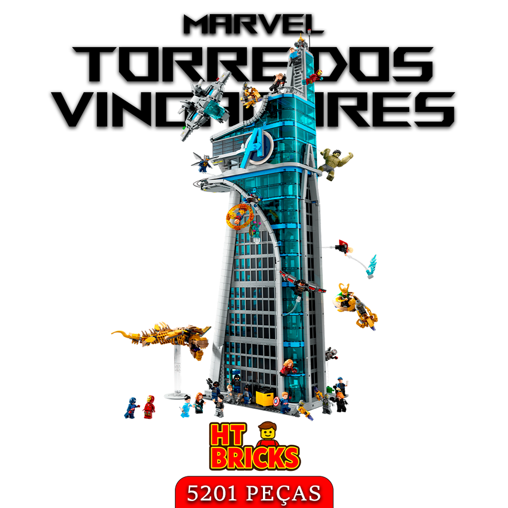 Torre dos Vingadores – Marvel – 5201 peças
