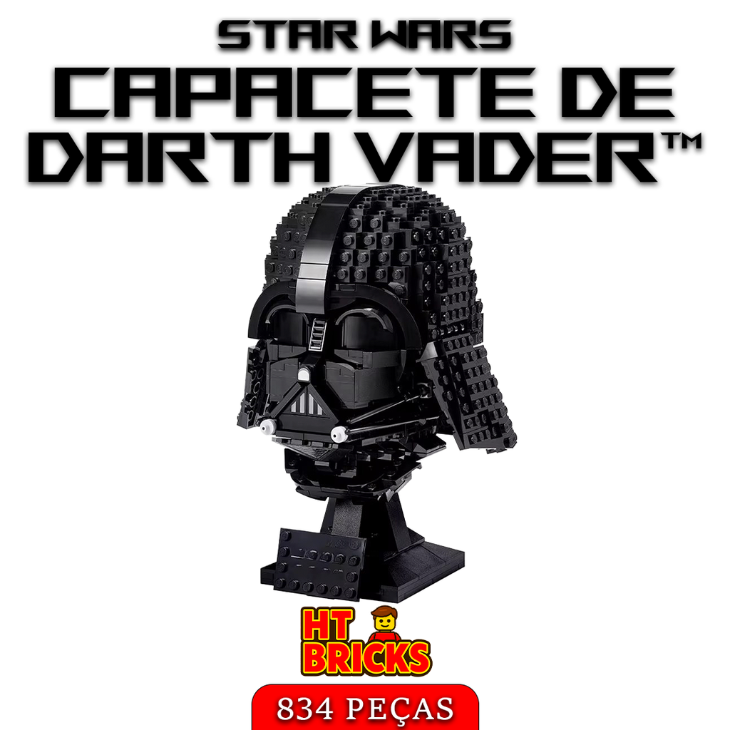 Capacete de Darth Vader – 834 peças