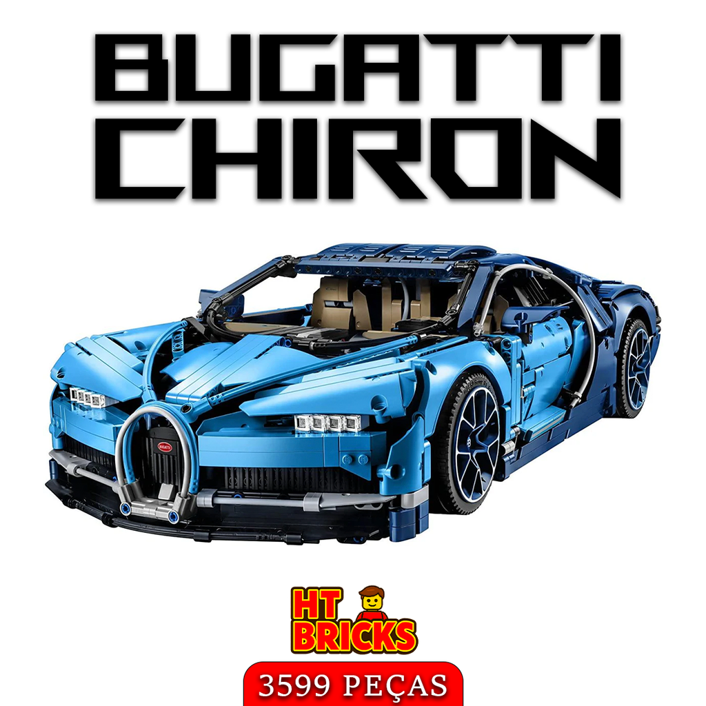 Bugatti Chiron – 3599 Peças
