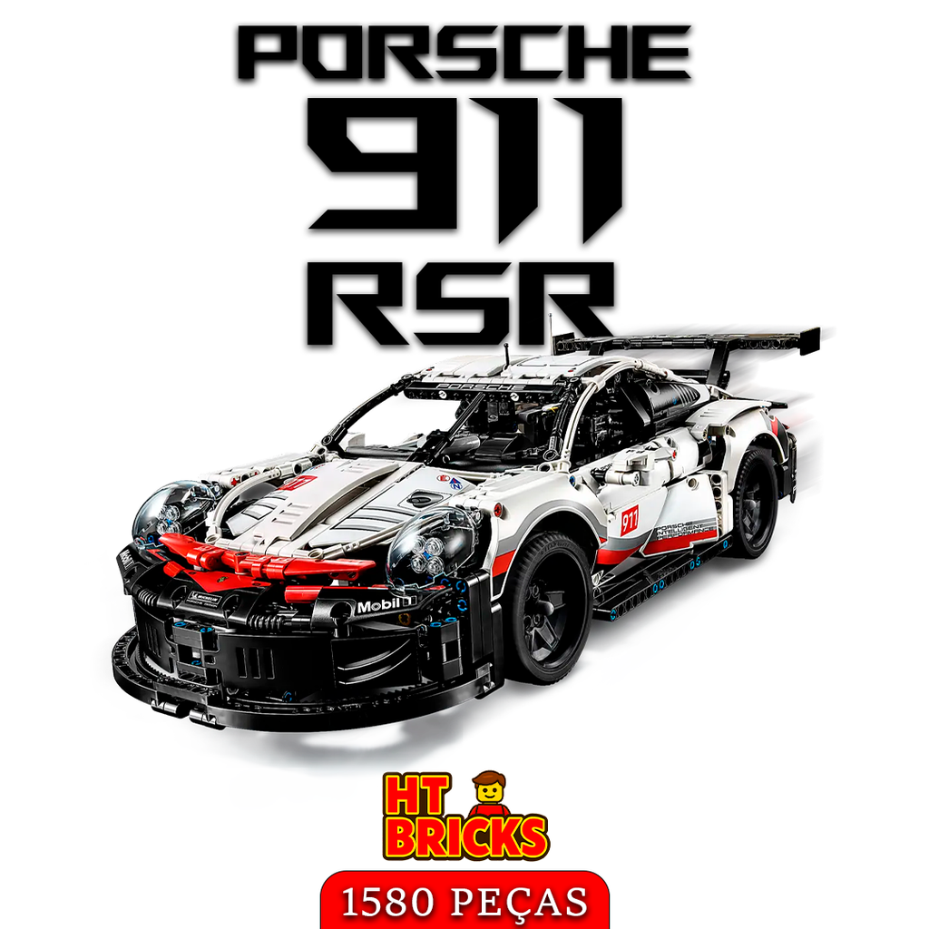 Porsche 911 RSR – 1580 Peças