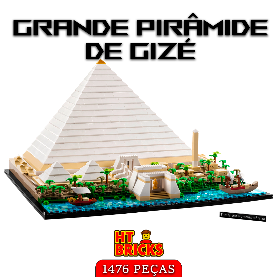 Grande Pirâmide de Gizé  – 1476 peças