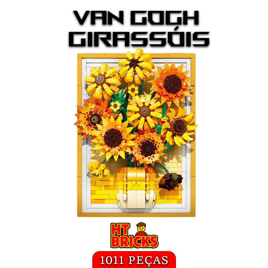 Van Gogh – Girassóis – 1011 peças