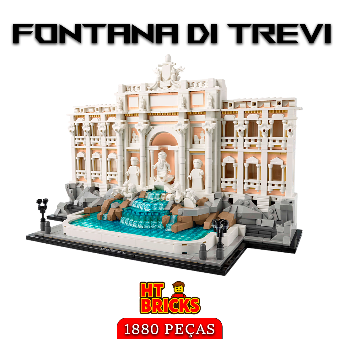 Fontana di Trevi – 1880 peças