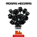 Rosas Negras – 512 peças