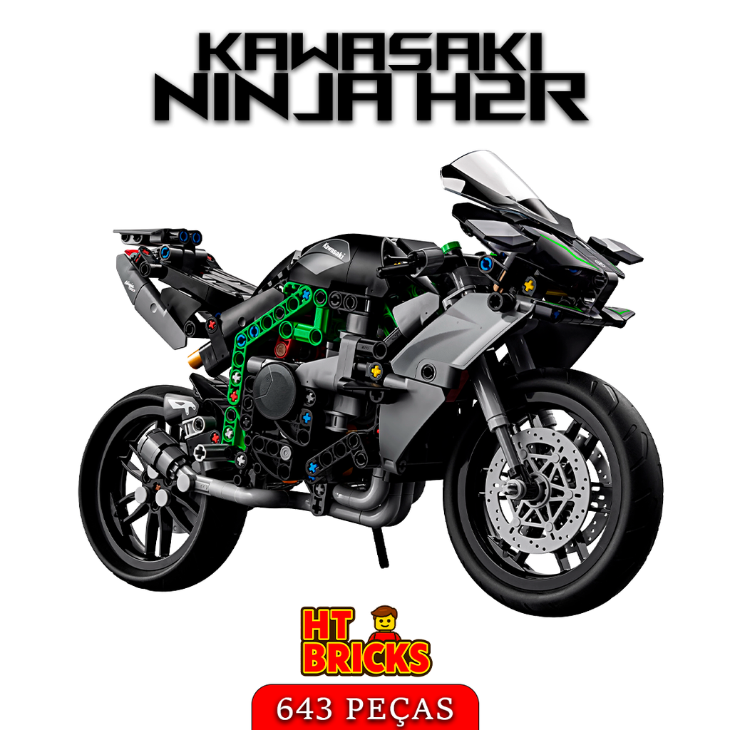 Kawasaki Ninja H2R – 643 peças