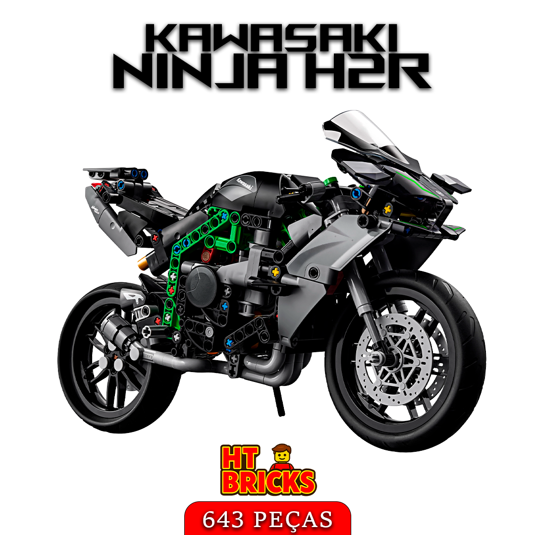 Kawasaki Ninja H2R – 643 peças