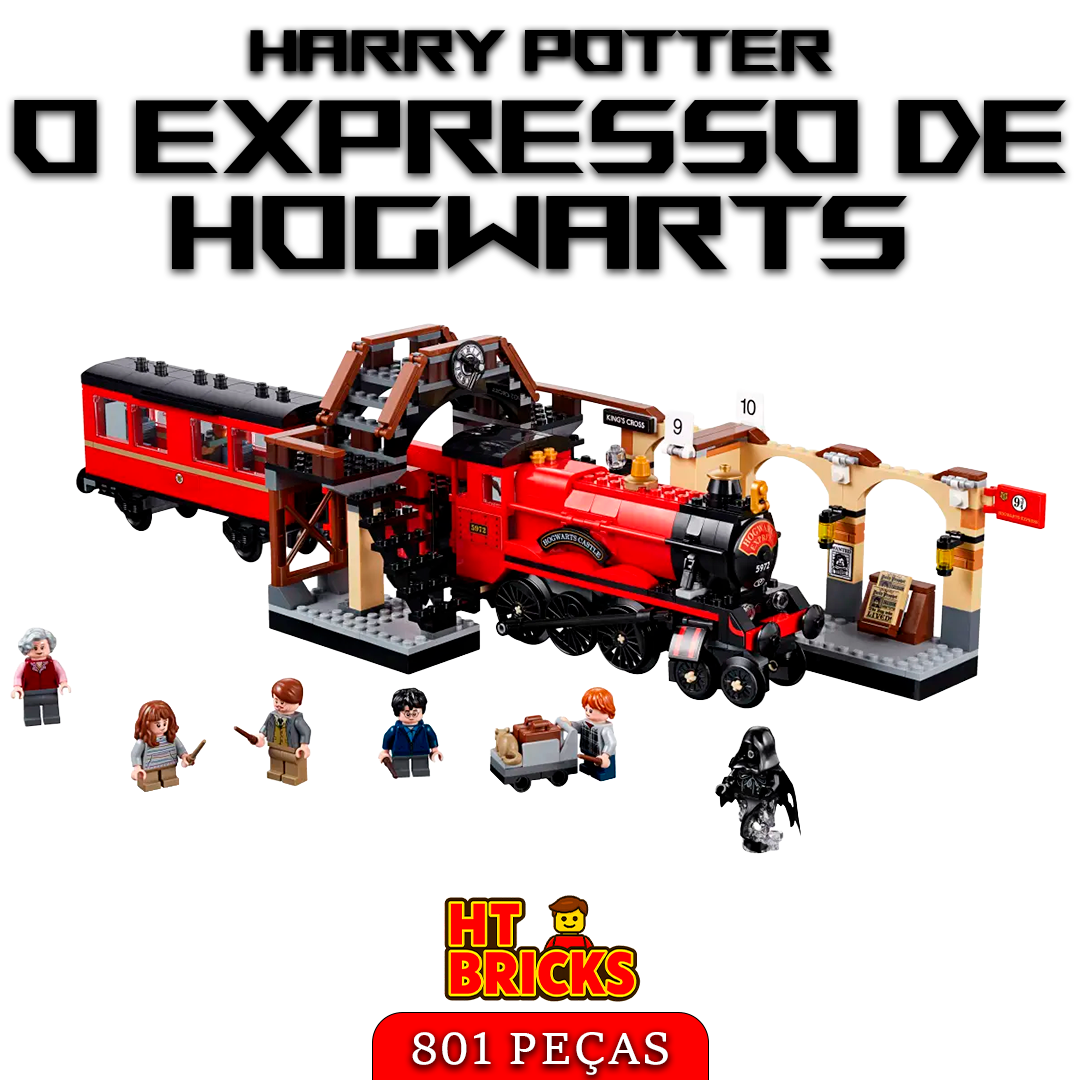 O Expresso de Hogwarts – Harry Potter – 801 peças